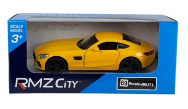 Bērnu rotaļu mašīnīte RMZ City Mercedes Benz AMG GT S K-877, dzeltena