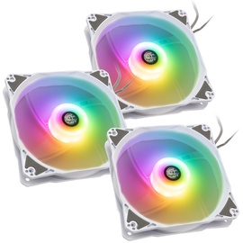 Oro aušintuvas korpusui BitsPower Notos 120 Fan Digital RGB White (3PCS), 120 mm x 120 mm