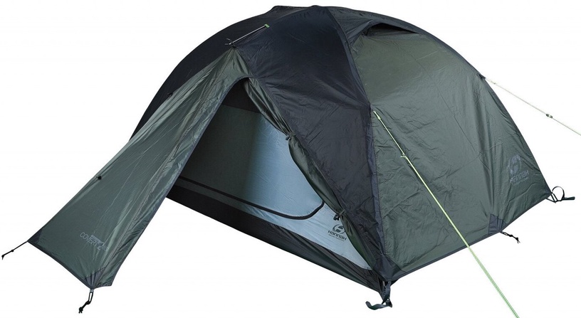 Divvietīga telts Hannah Covert 2 WS 10003205HHX, melna/tumši zaļa