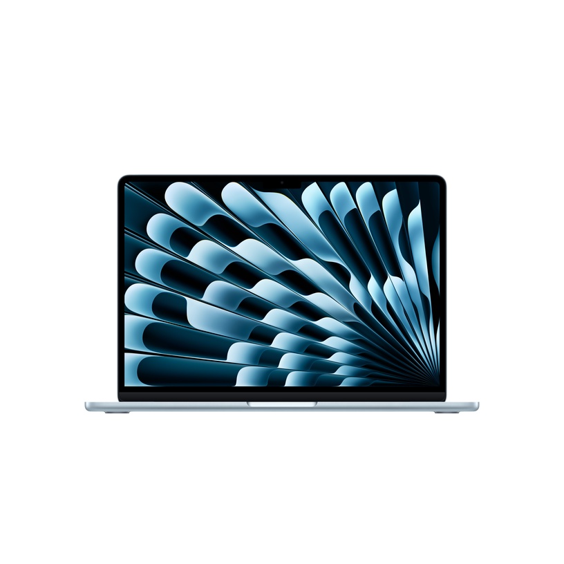 Sülearvuti Apple MacBook Air 13, M4, 16 GB, 256 GB, 13.6 ", 8-Core GPU, helesinine, inglise (int)
