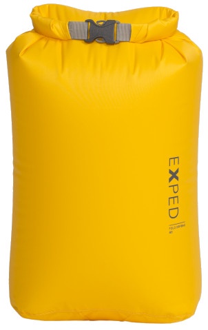 Непромокаемые мешки Exped Fold Drybag BS, 5 л, S, желтый