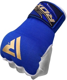 Boksa iekšējie cimdi RDX Inner Gloves With Wrist Strap HYP-ISU-XL, zila, XL