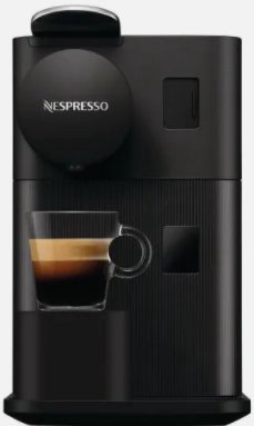 Kapsulas kafijas automāts De'Longhi Lattissima One EN510.B, melna