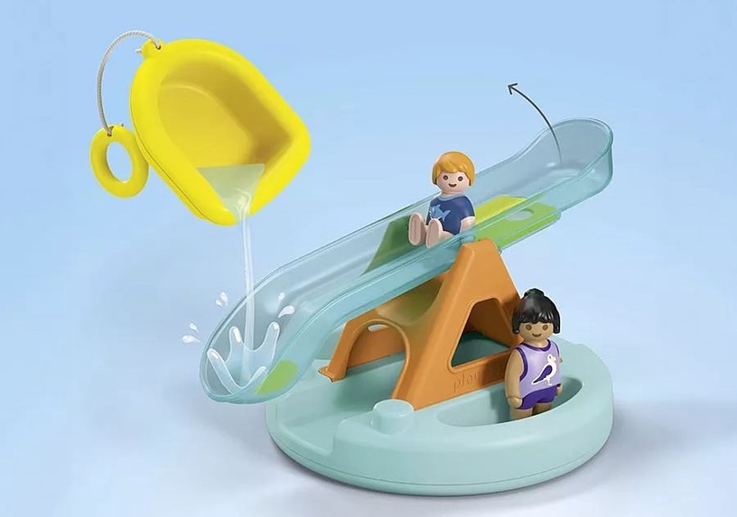 Veemäng Playmobil Junior Aqua Water Seesaw With Boat, mitmevärviline, 8 tk