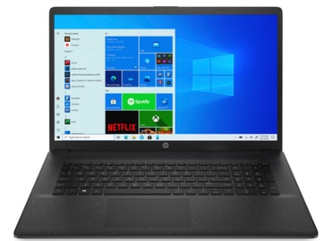 Klēpjdators HP 17 cn0009nw, Intel® Celeron® N4020, 8 GB, 256 GB, 17.3 "