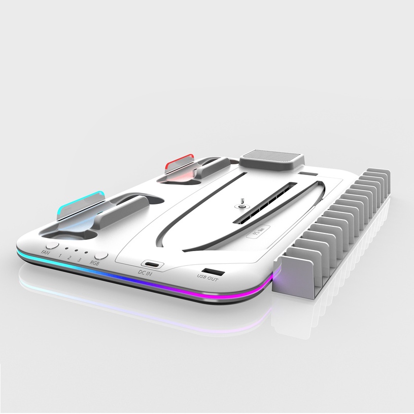 Подставка для игровой консоли Saitake STK-DZ504, белый