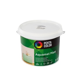 Краска-эмаль Pentacolor Aquamel, 3 кг, серый