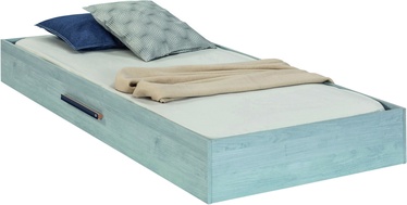 Izvelkama gulta Kalune Design Trio Pull-Out, zila, 194 x 96 cm
