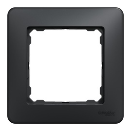 Рамка на одно место Schneider Sedna Design, антрацитовый