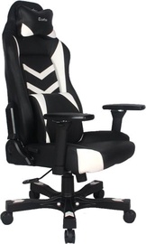 Игровое кресло Clutchchairz Shift Charlie, 47 x 37 x 44 - 55 см, белый/черный