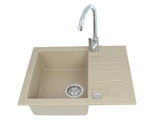 Köögivalamu koos kraaniga Alveus Rock 1213055SEN, graniit, 70 cm x 57 cm x 25 cm