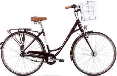 Велосипед городской Romet Pop Art LUX, 28 ″, 20" рама, бордо
