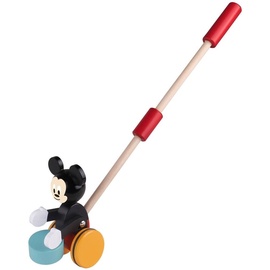 Stumjamās rotaļlietas Wooden Pull & Push Mickey, 56 cm