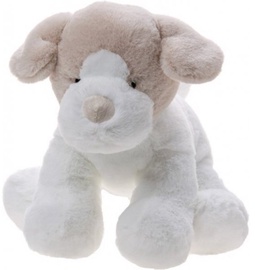 Mīkstā rotaļlieta Beppe Dog Renee, balta/bēša, 25 cm
