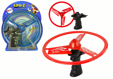 Летающий диск Lean Toys Ufo, 26 см x 26 см, красный