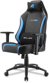 Игровое кресло Sharkoon Skiller SGS20, синий/черный