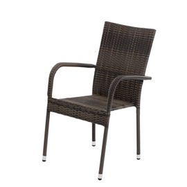 Садовый стул, темно коричневый, 63 см x 55 см x 94 см