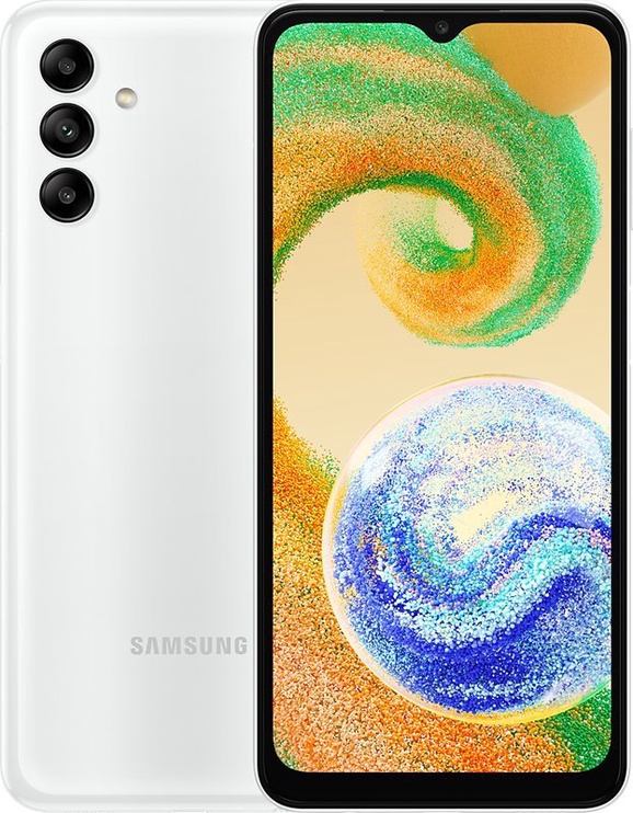 Мобильный телефон Samsung Galaxy A04s, белый, 3GB/32GB