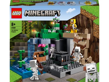 Конструктор LEGO Minecraft Подземелье скелета 21189