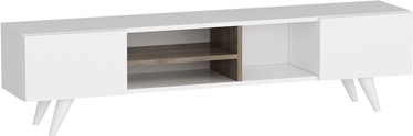 ТВ стол Kalune Design Dore, белый, 160 см x 31 см x 40 см