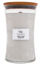 Свеча, ароматическая WoodWick Smoked Jasmine, 120 час, 610 г, 180 мм x 110 мм