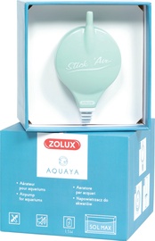 Воздушный насос Zolux Aquaya 320755, 1 - 50 л, 0.11 кг, зеленый, 3 см