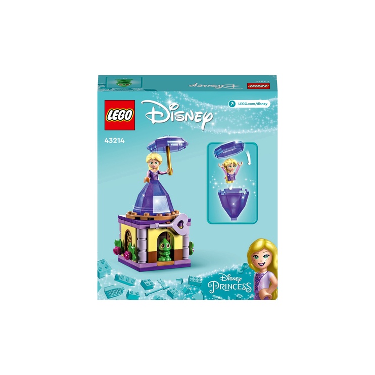 Konstruktor LEGO® │ Disney Keerutav Rapuntsel 43214, 89 tk