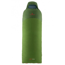 Спальный мешок Ferrino Levity 01 SQ 2020, зеленый, левый, 220 см