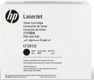 Тонер HP No.81X (CF281JC), черный