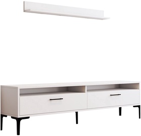 Sekcija Kalune Design Istanbul 845HCT3102, balta, 35 cm x 180 cm x 47 cm