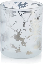 Подсвечник Mondex Odette Silver HTID1001, стекло, Ø 85 см, 10 см, серебристый