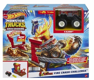 Autotrase Hot Wheels Monster Trucks Arena Smashers - Fire Crash Challenge HNB90