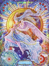Mozaīka Norimpex Mandala 7D Ballerina In The Sun 1006604, daudzkrāsains