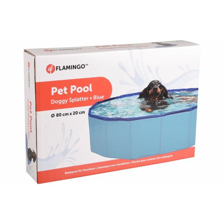 Bassein Flamingo Doggy Splatter, sinine