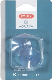 Присоски Zolux Double Suction Cups, прозрачный, 3.5 см