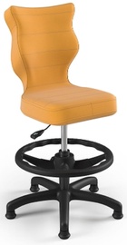 Bērnu krēsls Petit VT35, melna/dzeltena, 370 mm x 820 - 950 mm
