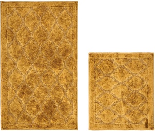 Vannitoamattide komplekt Foutastic AKC_Eugene-V3_5698, kollane, 1000 mm x 600 mm