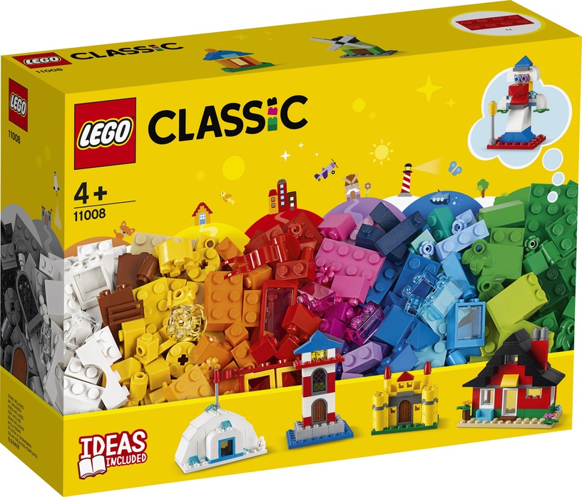 Konstruktors LEGO Classic Klucīši un ēkas 11008, 270 gab.