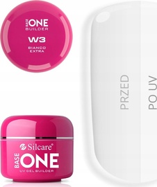 Nagu lakas bāze Silcare UV Base One Bianco W3, 5 g