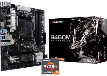 Материнская плата Biostar B450MX + AMD® Ryzen™ 5 2600 Bundle