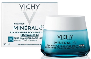 Крем для лица для женщин Vichy Minéral 89 Rich, 50 мл