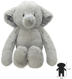 Mīkstā rotaļlieta Wild Planet Elephant, pelēka, 31 cm