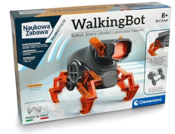 Radošais komplekts Clementoni Walking Bot 50059, oranža/pelēka