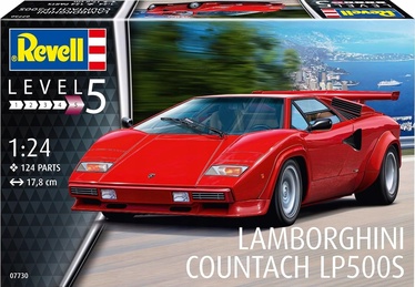 Konstruktor, auto Revell Lamborghini Countach LP500 07730, plastik