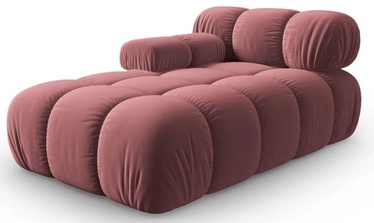 Элемент модульного дивана Micadoni Home Bellis, розовый, левый, 157 x 97 см x 62 см