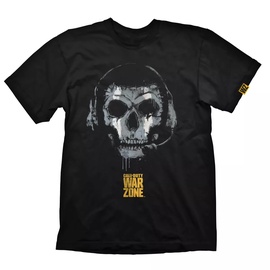 Футболки Gaya Entertainment Call Of Duty Warzone Skull, черный
