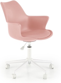 Biroja krēsls Gasly, 62 x 64 x 80 - 92 cm, rozā