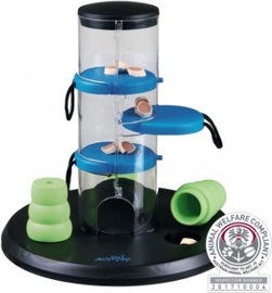 Rotaļlieta sunim Trixie Dog Activity Gambling Tower TX-32016, 25 cm, zila/melna/zaļa