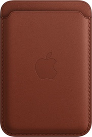 Maks Apple iPhone Leather Wallet with MagSafe, brūna