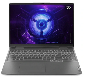 Ноутбук Lenovo LOQ, Intel® Core™ i5-13420H, 16 GB, 512 GB, 15.6 ″, Nvidia GeForce RTX 4050, серый
